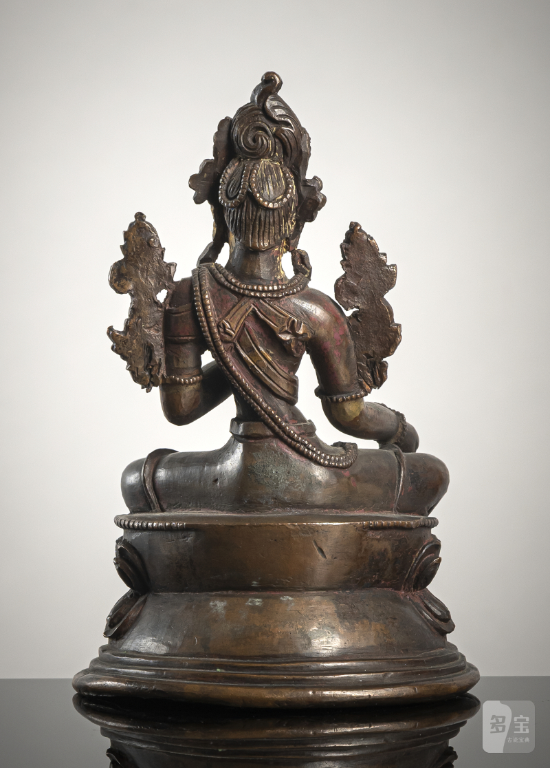 A BRONZE FIGURE OF SYAMATARA - 图2